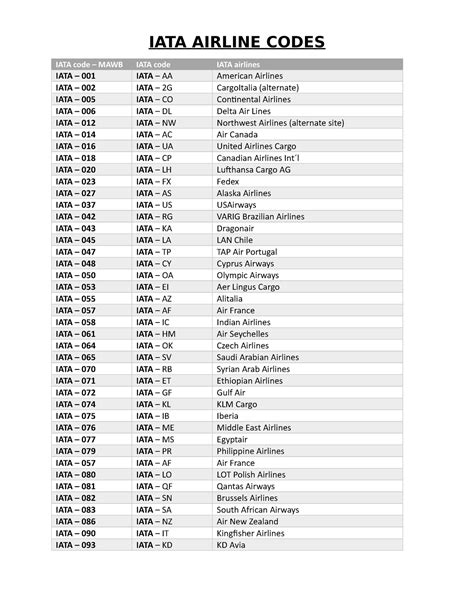 297 airline code|297